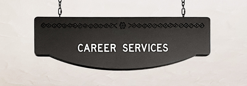 Career Services sign